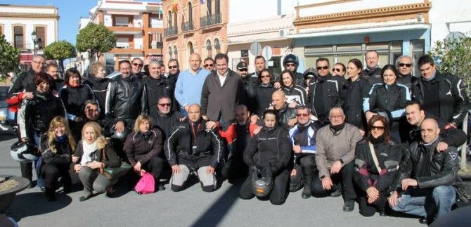 La asociación motera 'Los guardianes verdes' agradece a San Juan el apoyo recibido