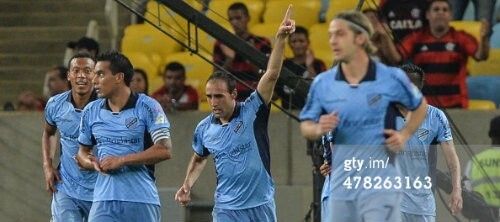 Edu Moya empató en la Copa Libertadores en Maracaná (2-2)