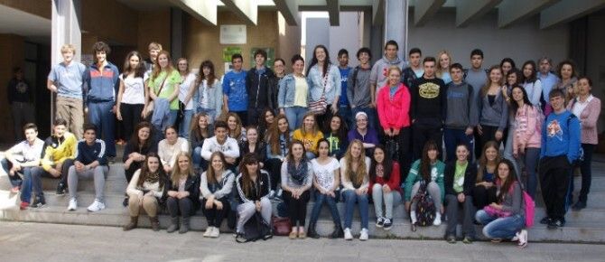 31 estudiantes americanos llegan a Aljaraque de manos del IES Fuente Juncal