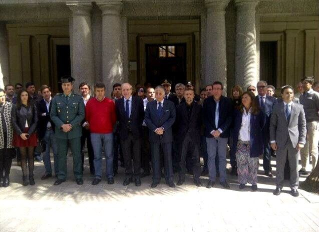 Huelva, en silencio por Adolfo Suárez