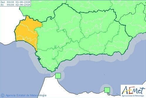 Alerta por lluvias para la jornada del martes