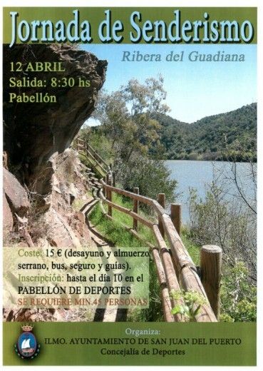 Convocada la Ruta de Nordic Walkin Ribera del Río Guadiana