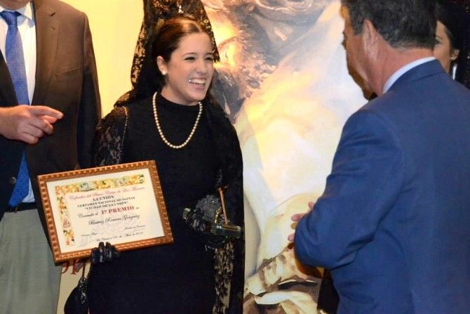 La onubense Beatriz Romero gana el Concurso Nacional de Saetas