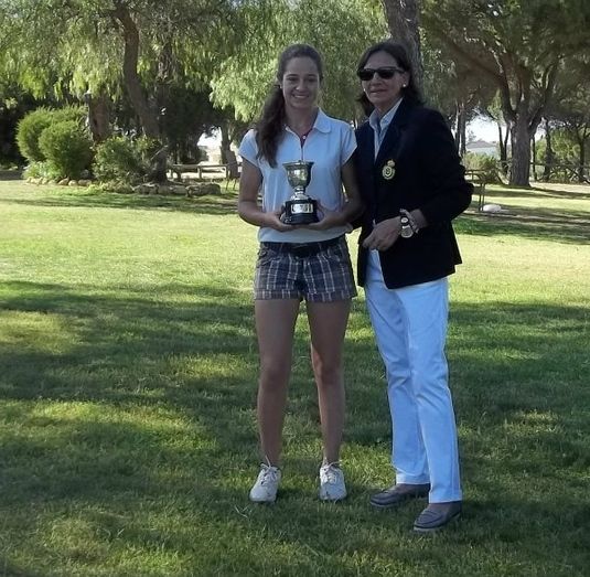 María Teresa Toscano y José Mateo, ganadores del Campeonato de Huelva 2014