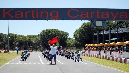 Cartaya acogió el Campeonato de Andalucía de Minivelocidad