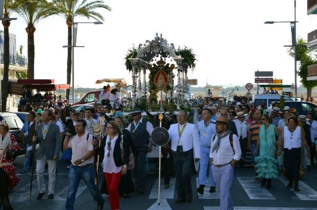 La Hermandad de Punta Umbría, camino de El Rocío