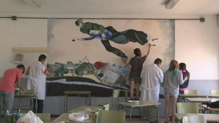 'El arte en las aulas', un proyecto el IES Guadiana de Ayamonte