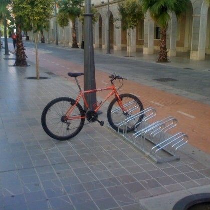 Nuevo aparcamiento para bicicletas en la Gran Vía