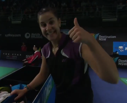 Carolina Marín hace historia en Australia al ser la primera española en las semifinales de un torneo Superseries