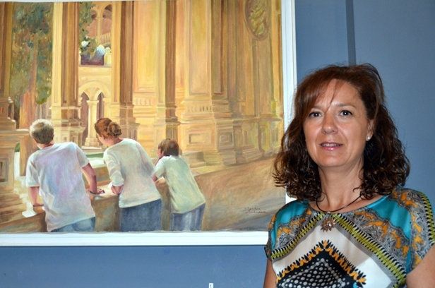 Carmen Sánchez expone su obra en la Galería Passage de Ayamonte