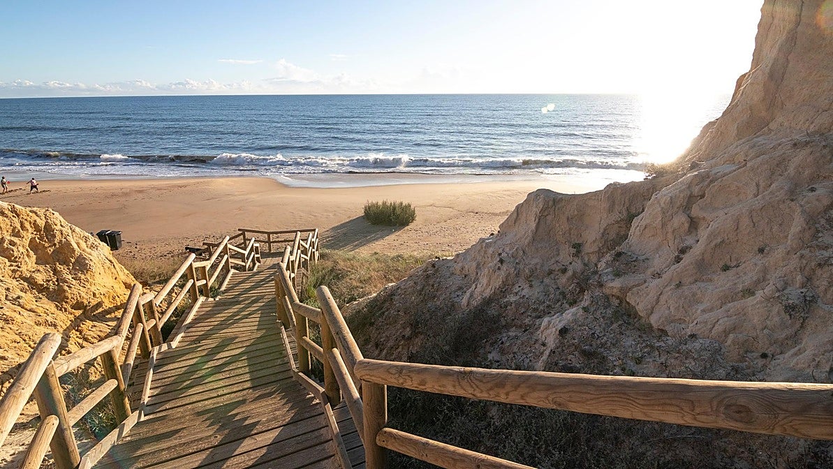 Playa de Cuesta Maneli, en Huelva