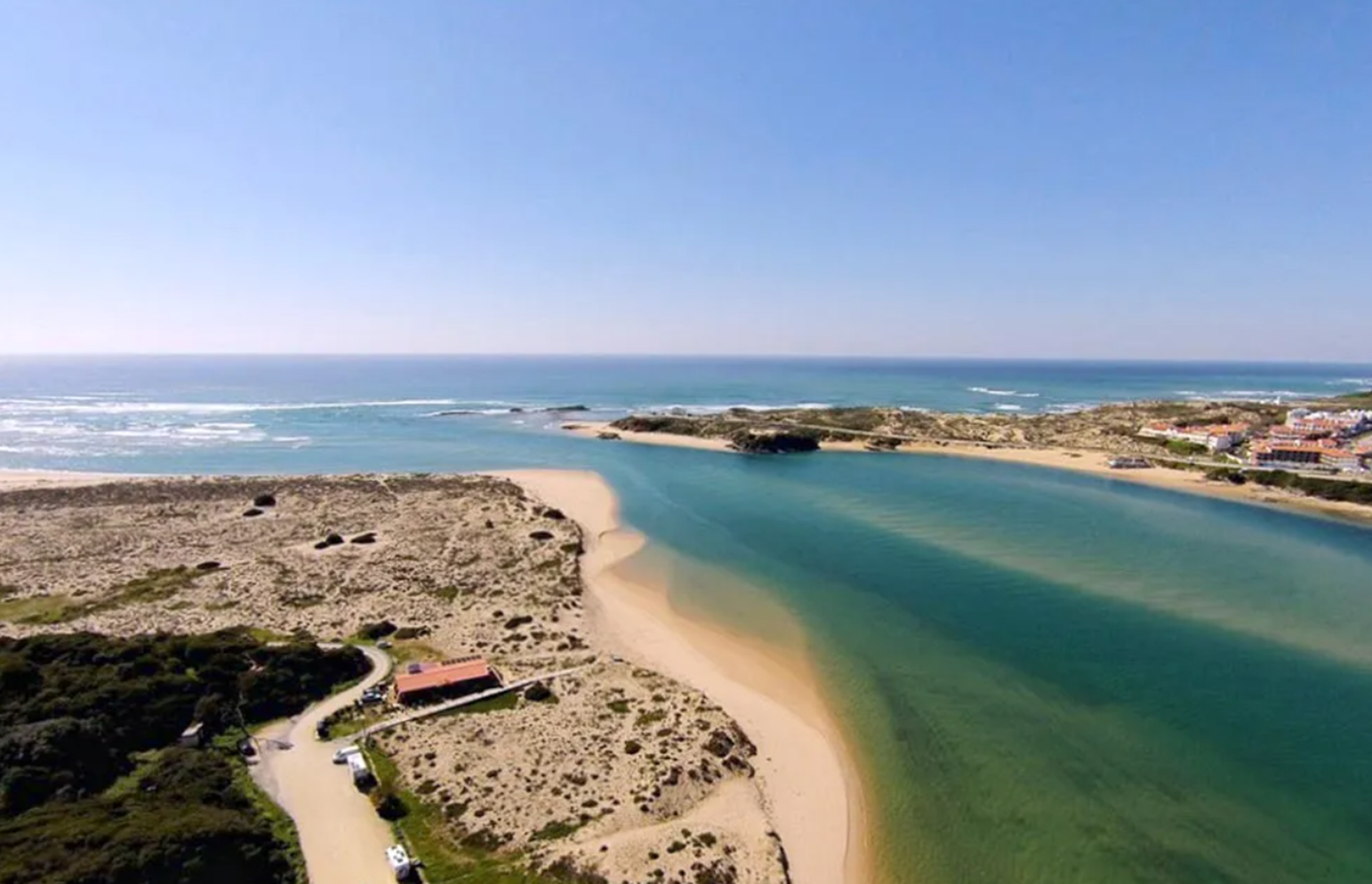 Praia das Furnas, en Vila Nova de Milfontes