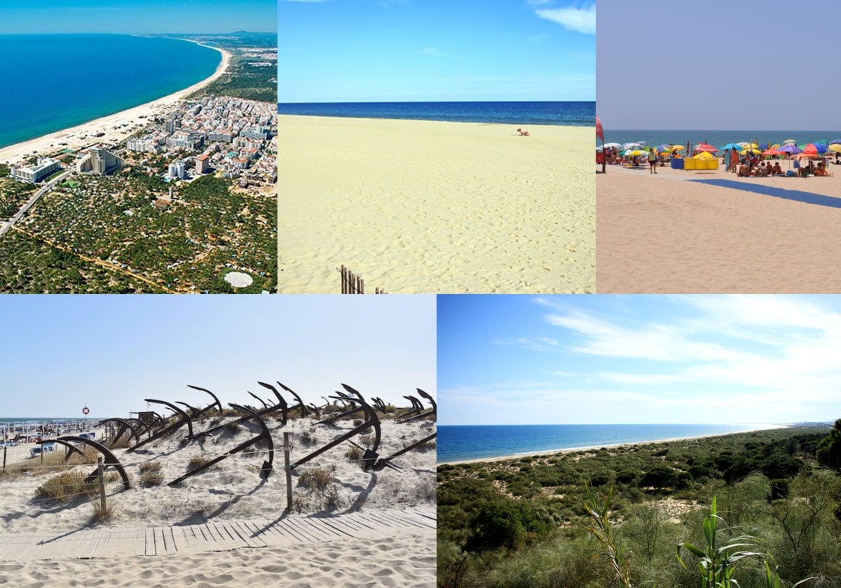 Selección de playas del Algarve portugués cercanas a la frontera con Huelva