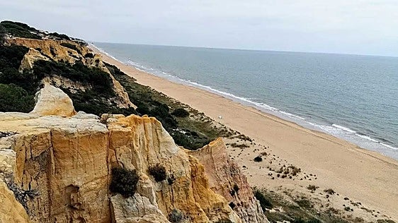 La playa que tiene el acantilado dunar más alto de Europa está en Huelva: «Una de las playas más vírgenes de la provincia»