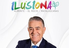 Primera polémica de la campaña electoral: Ilusiona pega carteles en el recorrido del Rocío
