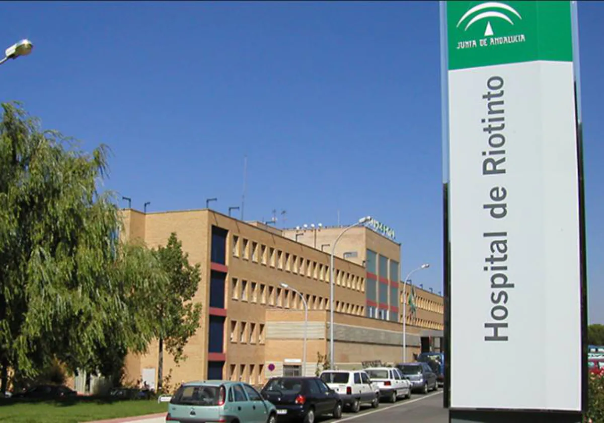 Vista del Hospital de Riotinto