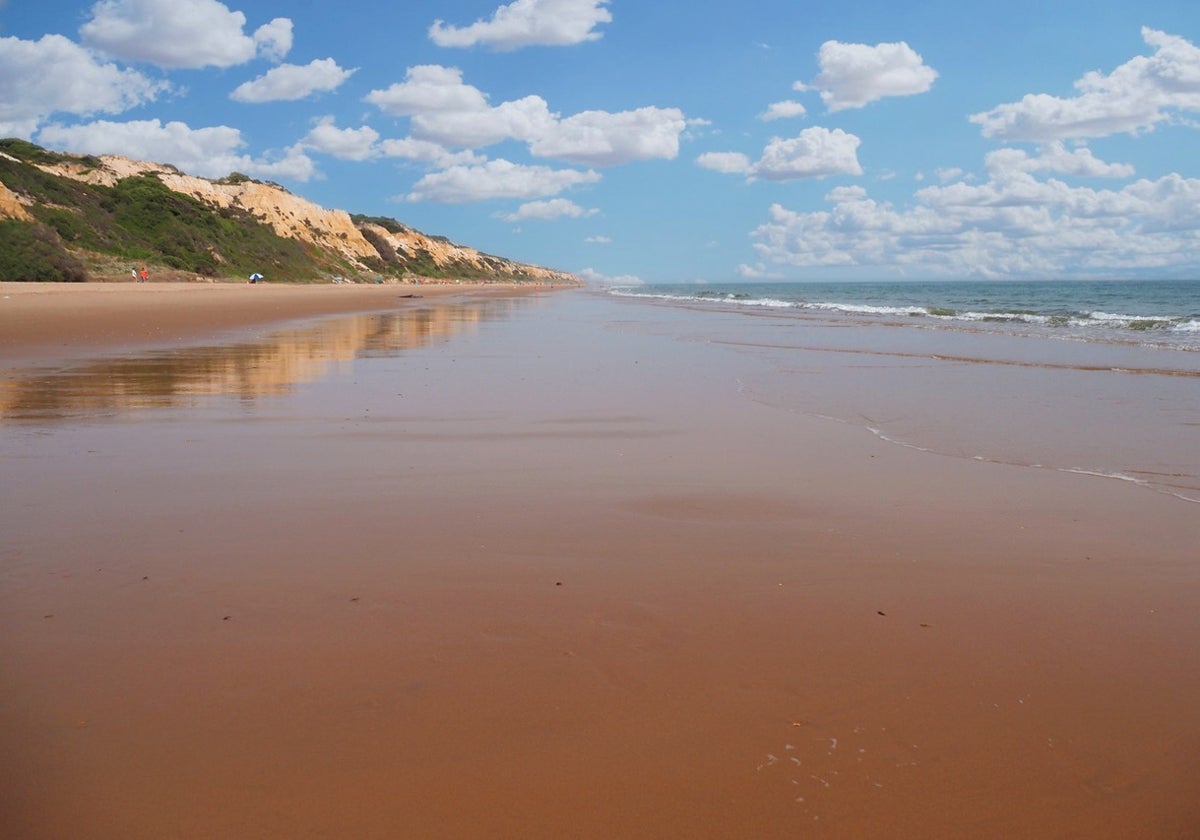 La playa de Mazagón