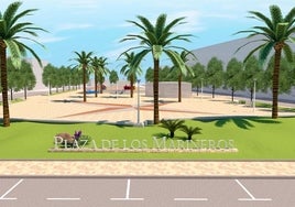 Este será el nuevo aspecto de la plaza de los Marineros de Punta Umbría