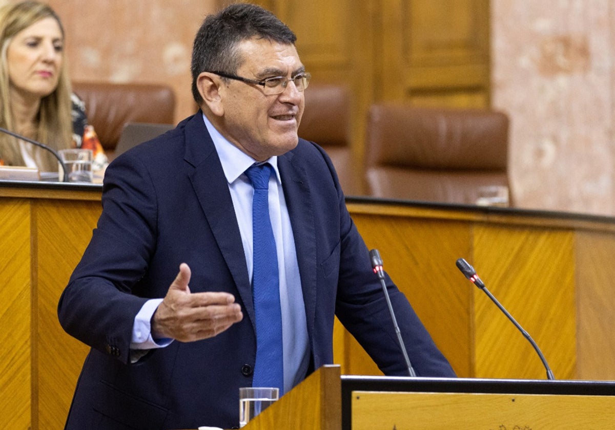 Rafael Segovia interviene en el Parlamento de Andalucía