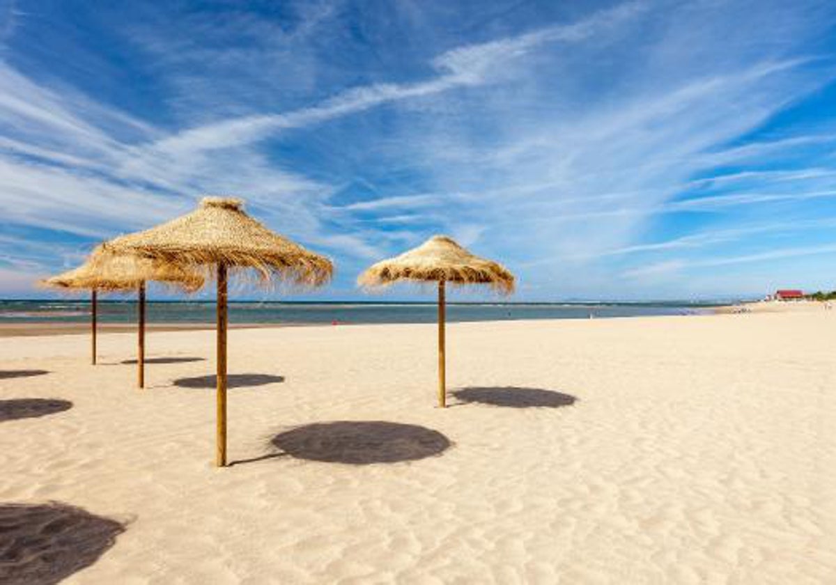 Playa de Isla Canela, en Ayamonte (Huelva)