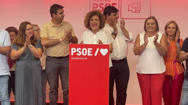 Los socialistas celebran los resultados la noche electoral