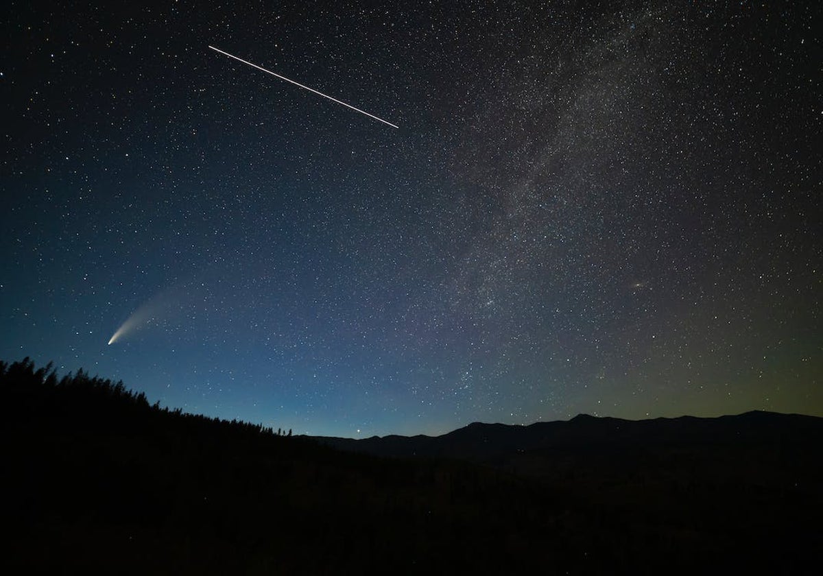 Las perseidas son visibles desde el hemisferio norte durante el verano