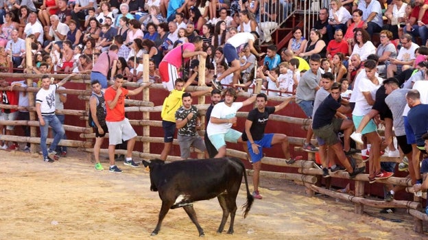 Imagen de archivo de las fiestas de Trigueros