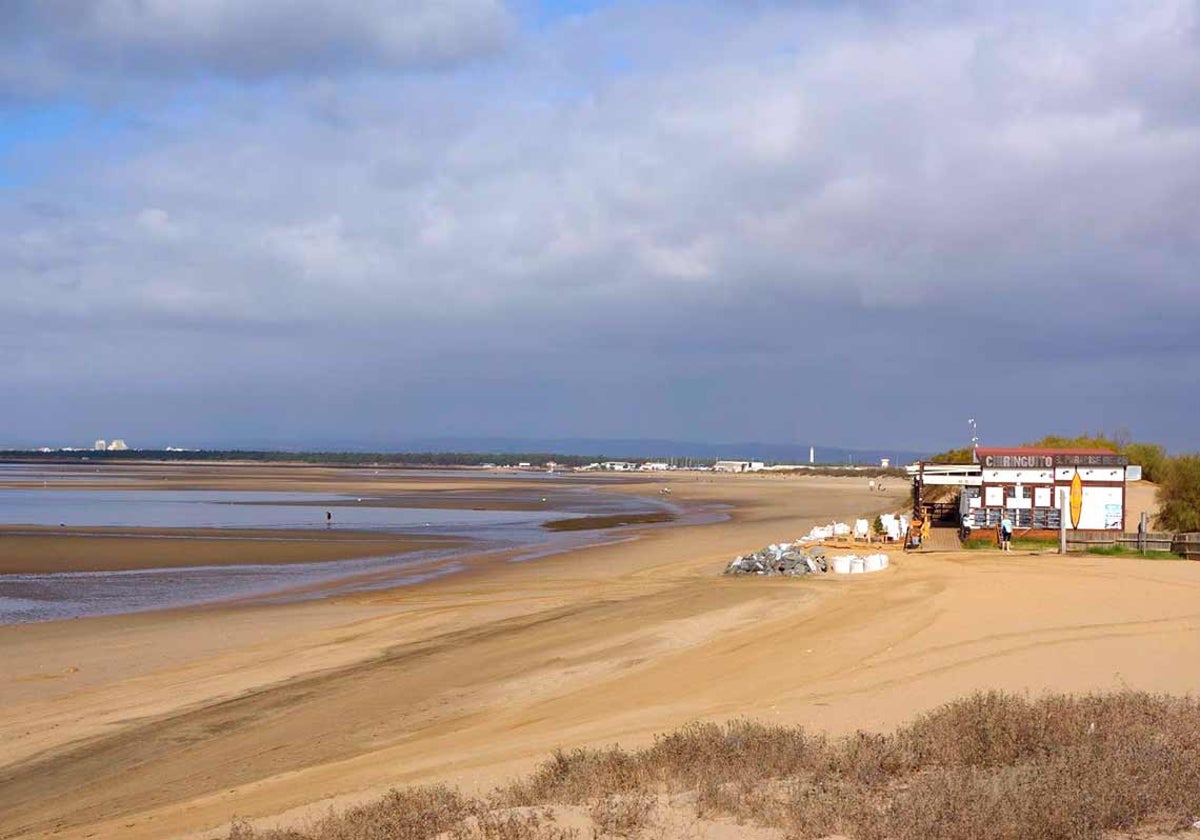 Playa ayamontina de Isla Canela