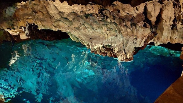 Interior de la Gruta de las Maravillas