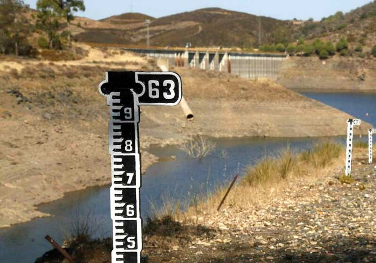 Un embalse de la provincia, bajo mínimos