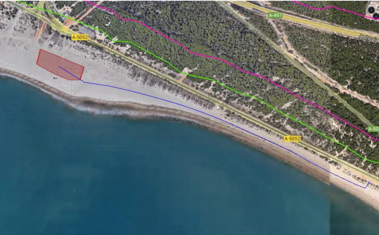 Imagen principal - Proyecto de restauración en la playa de La Bota: ¿Qué es lo que quiere hacer el Ministerio?