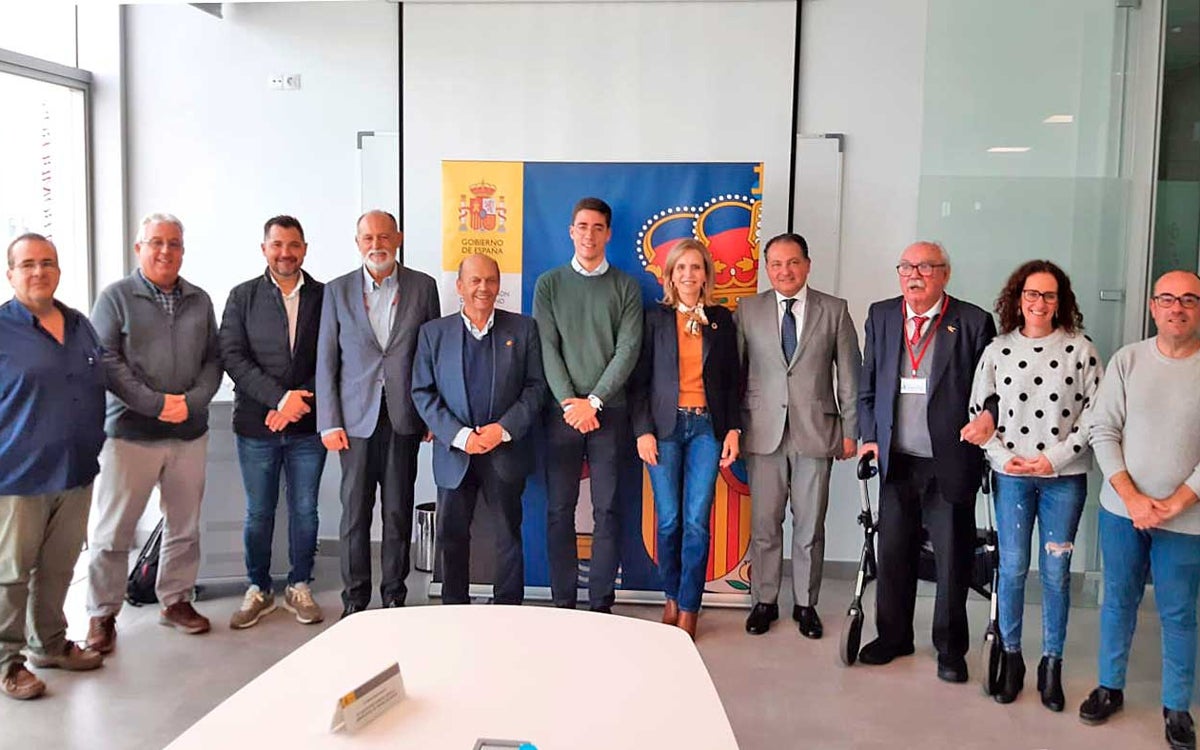 Los participantes en la reunión