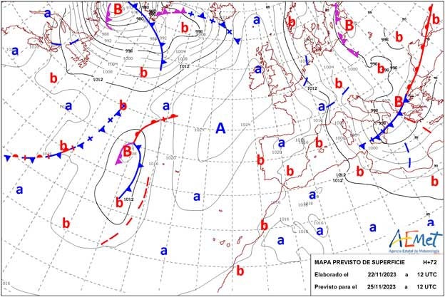 El tiempo en Huelva: bajan las temperaturas, moderadamente