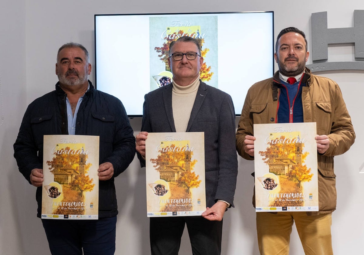 La presentación de la Feria de la Castaña en Fuenteheridos