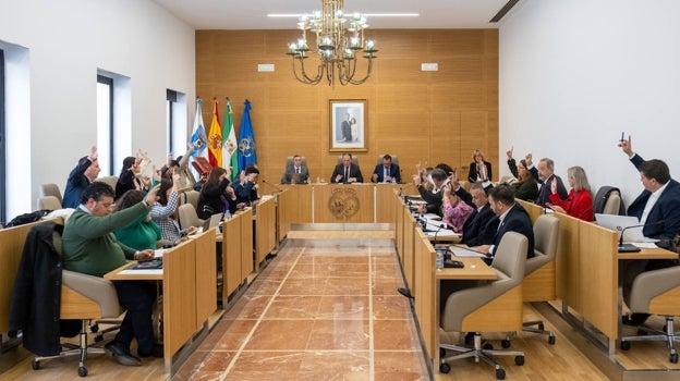 Votación unánime en el pleno provincial