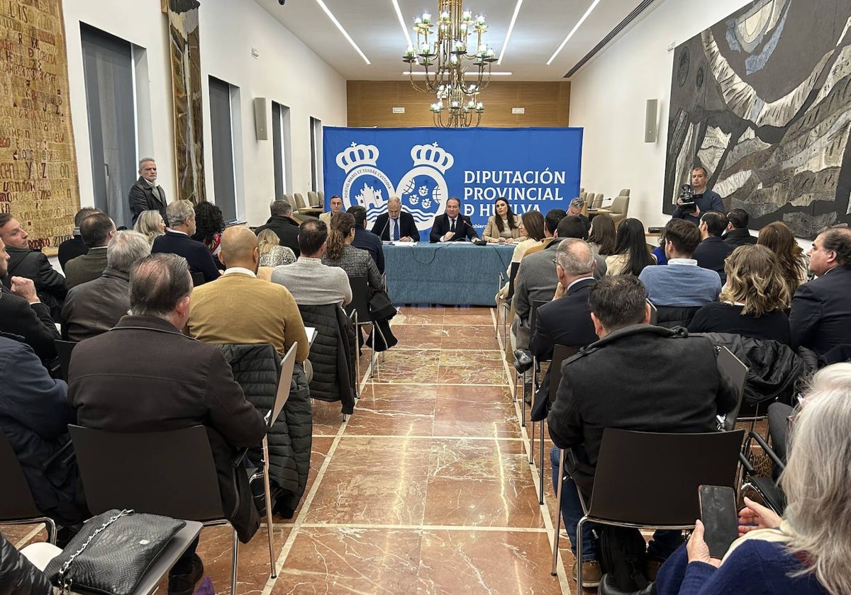 Imagen de la asamblea del Patronato Provincial de Turismo celebrada este lunes