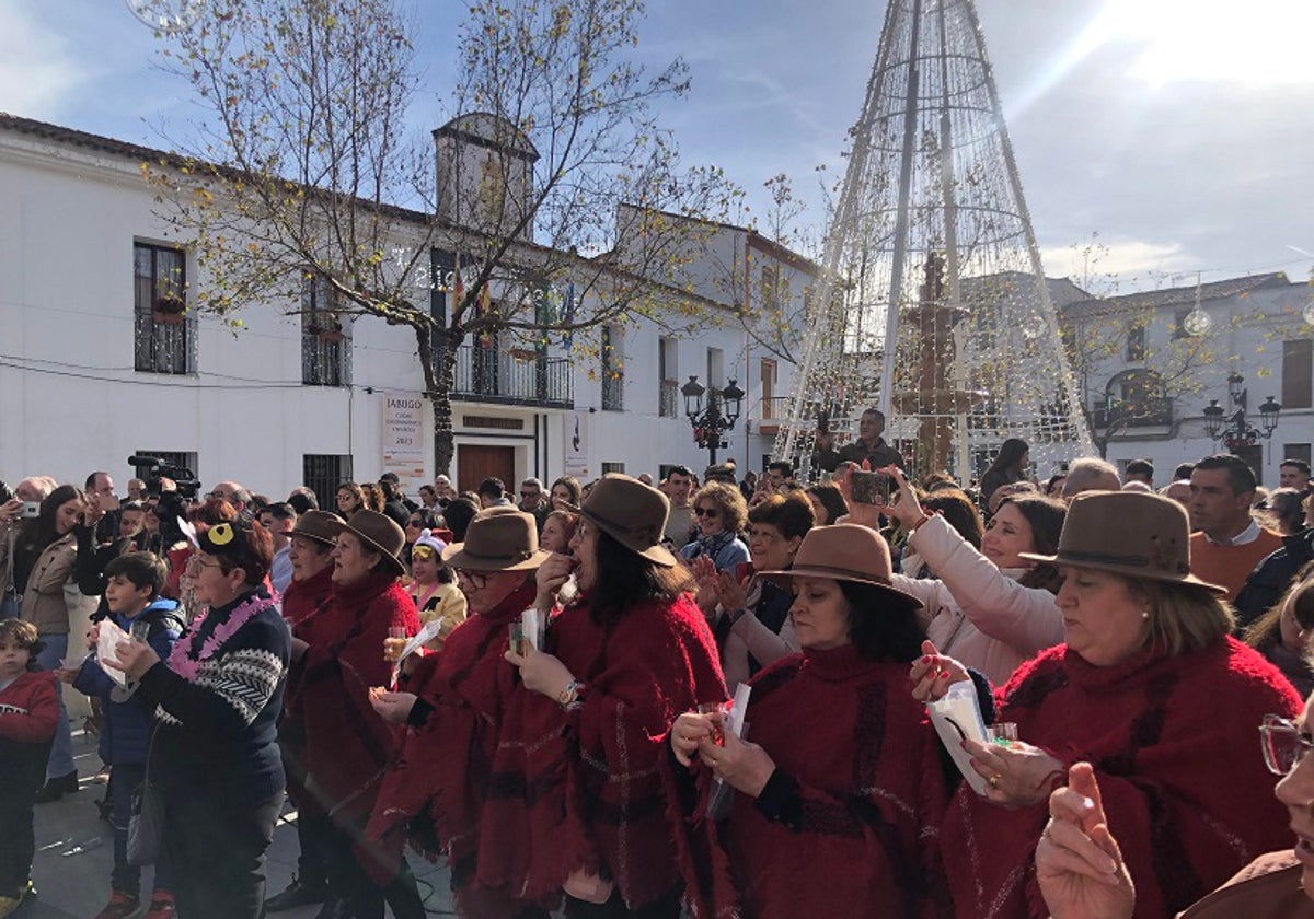Precampanadas en Jabugo, en la sierra de Huelva