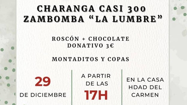 Gran roscón solidario para despedir el año en Punta Umbría