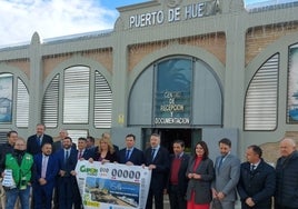 El cupón de la ONCE celebra con el Puerto de Huelva su 150 aniversario