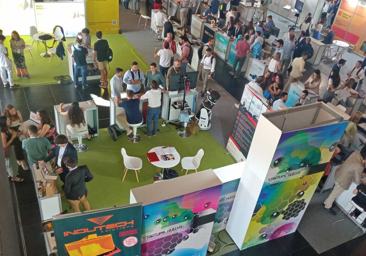 Una feria empresarial de la provincia