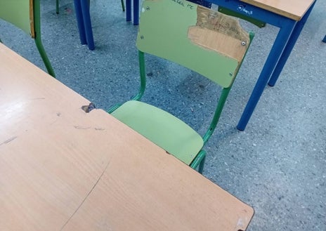 Imagen secundaria 1 - El AMPA de este instituto de Lepe iniciará acciones legales por la insalubridad y la falta de mantenimiento de las instalaciones