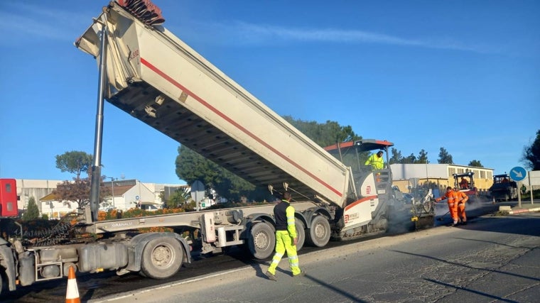 Lass obras las está llevando a cabo la Junta de Andalucía