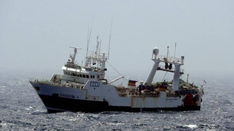 El barco, en una imagen de archivo