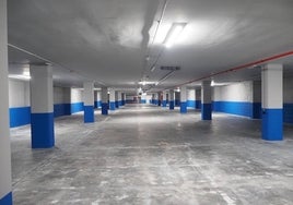 El parking subterráneo de Palos de la Frontera que permitirá que aparquen 150 vehículos de manera gratuita
