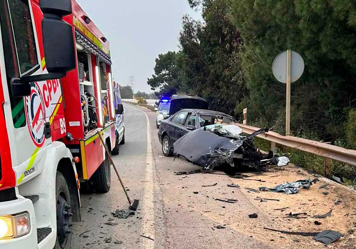 El último accidente mortal, este mismo viernes, entre Palos y Mazagón