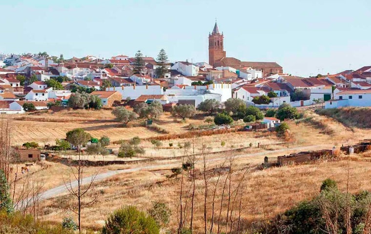 Panorámica de Zalamea la Real