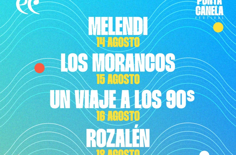 El Punta Canela Festival reúne en Ayamonte a Rozalén, Melendi y Los Morancos
