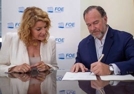 La FOE se incorpora al manifiesto por la línea de Alta Velocidad Faro-Huelva-Sevilla