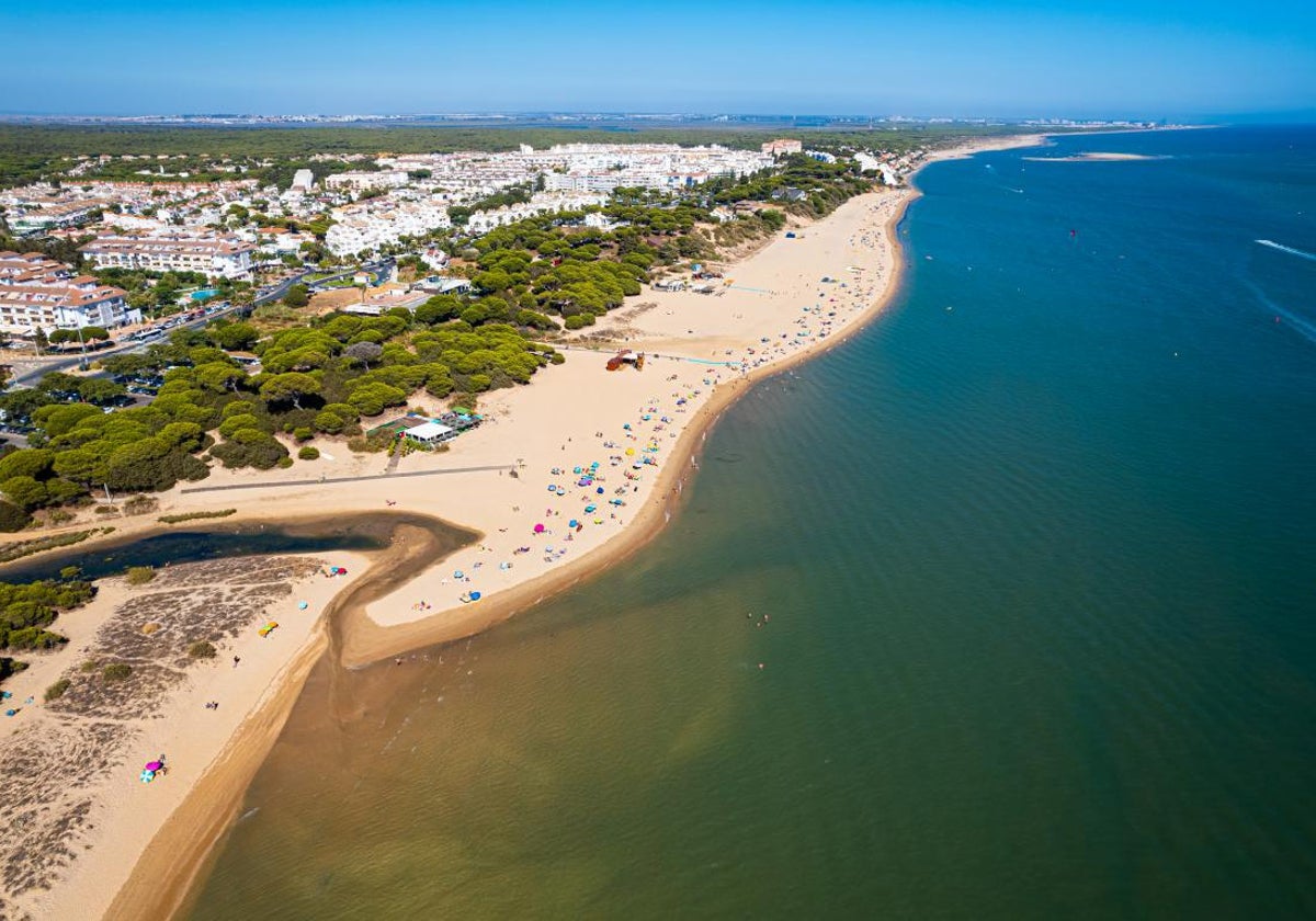 Playas del término municipal de Cartaya, en Huelva