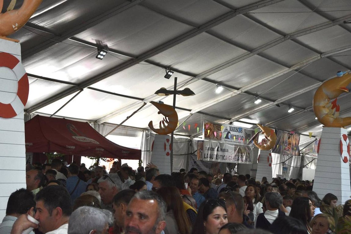 Último día de la Feria de la Gamba en Punta Umbría. Estas son las actuaciones y la programación